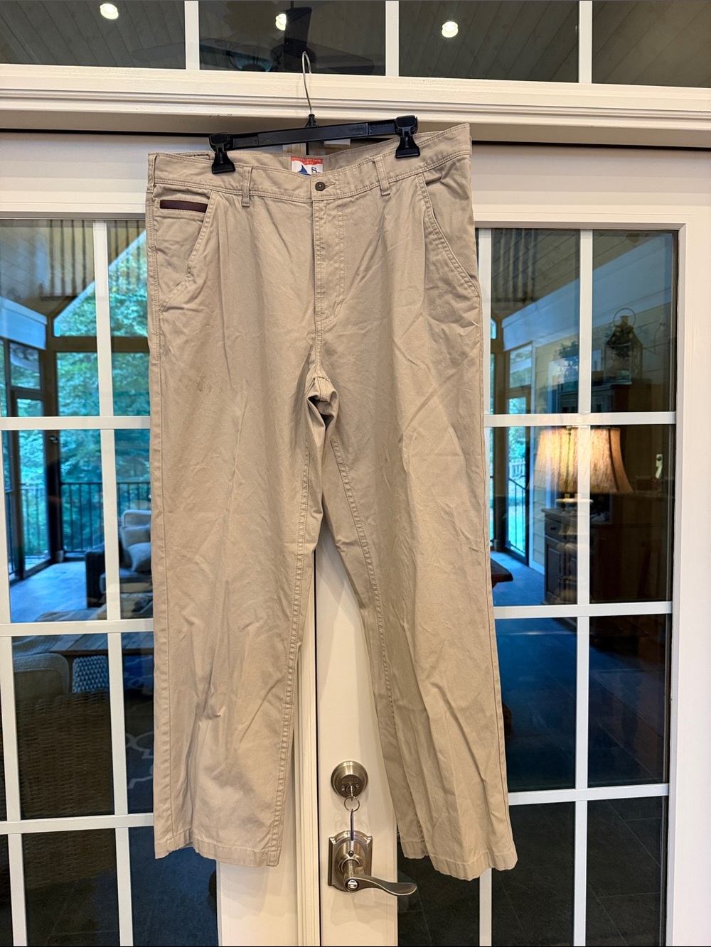 Men's Classic Beige Casual Pants
